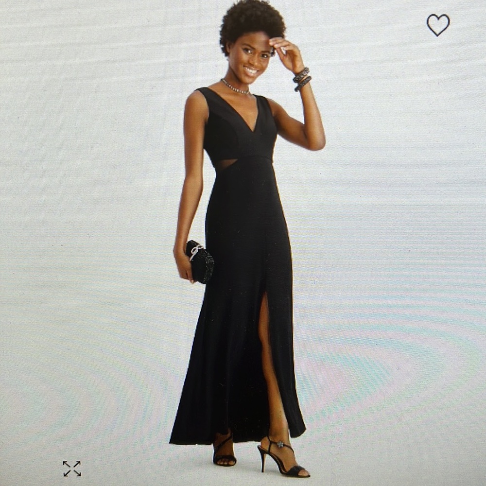 Black tie body con dress size 2 from Nordstroms